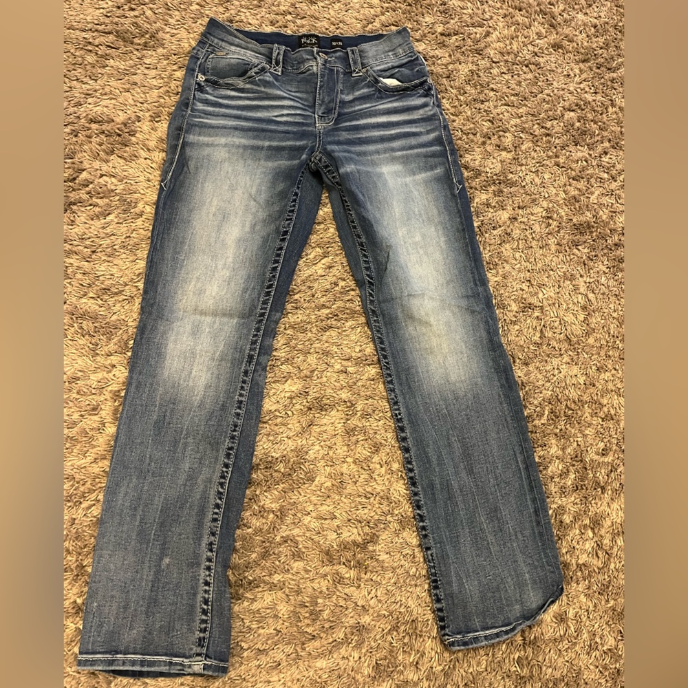 Buckle Black Jeans